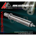 Single screw barrel for injection molding machine